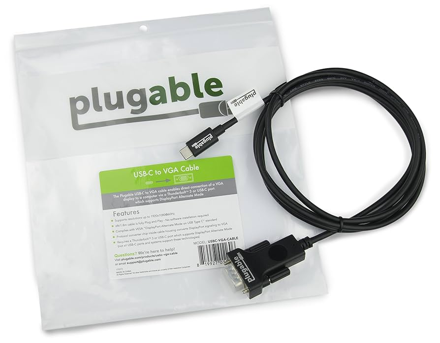 PCケーブル・コネクタ USB-C to VGA Multiport Adapter cdp2vgauacp.main.jpg
